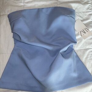 SOLD Zara ruched tube top